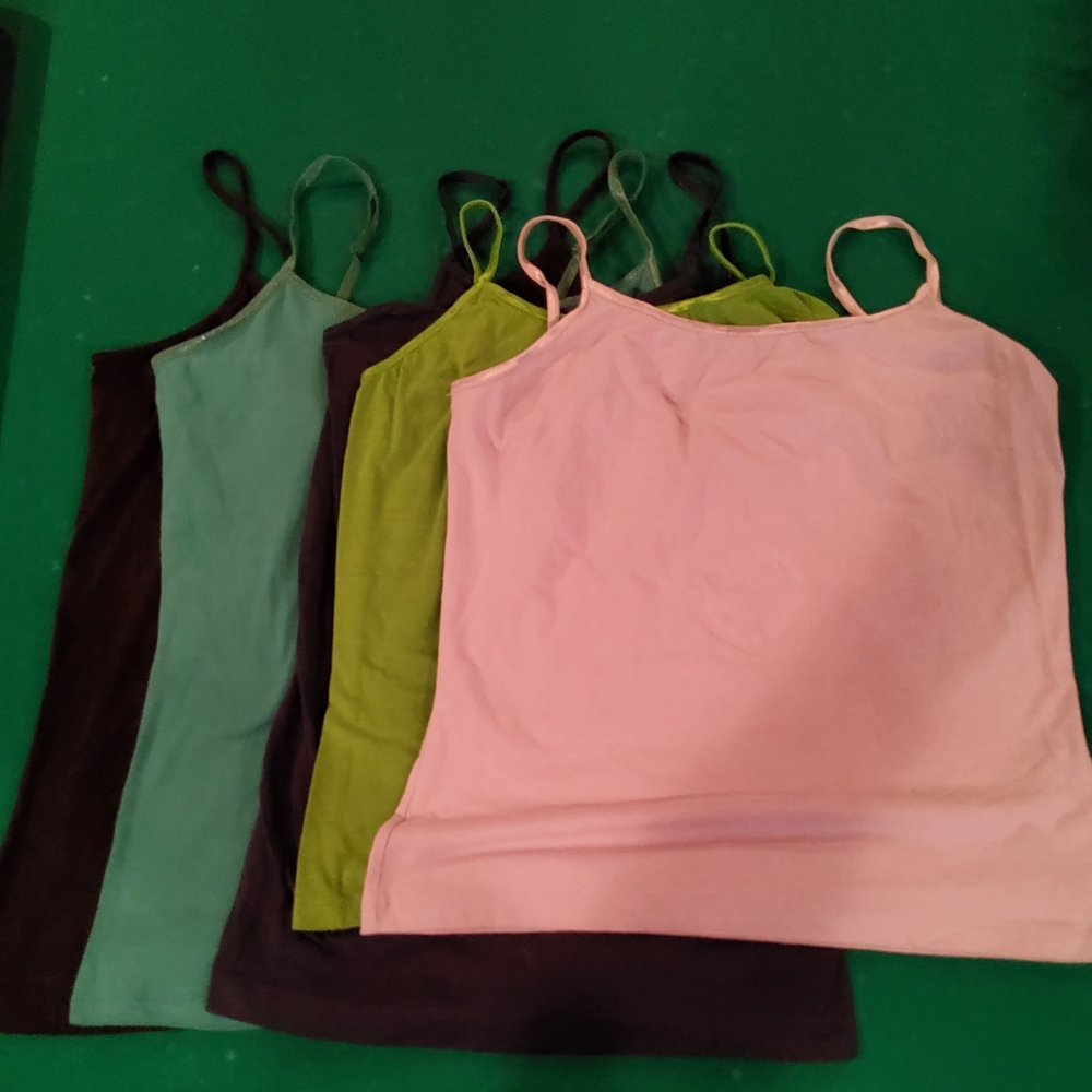 5 For One Price Women's Multicolor Camisole Tops